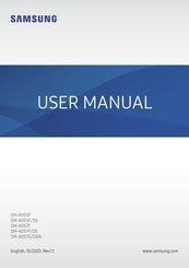 Manual Samsung SM.